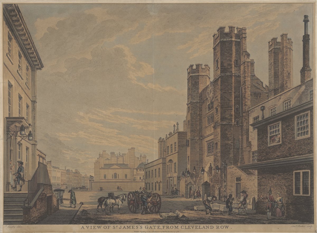 Image of A View of St. James’s Gate, from Cleveland Row