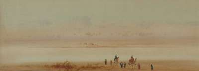 Image of On the Nile (with Camels)