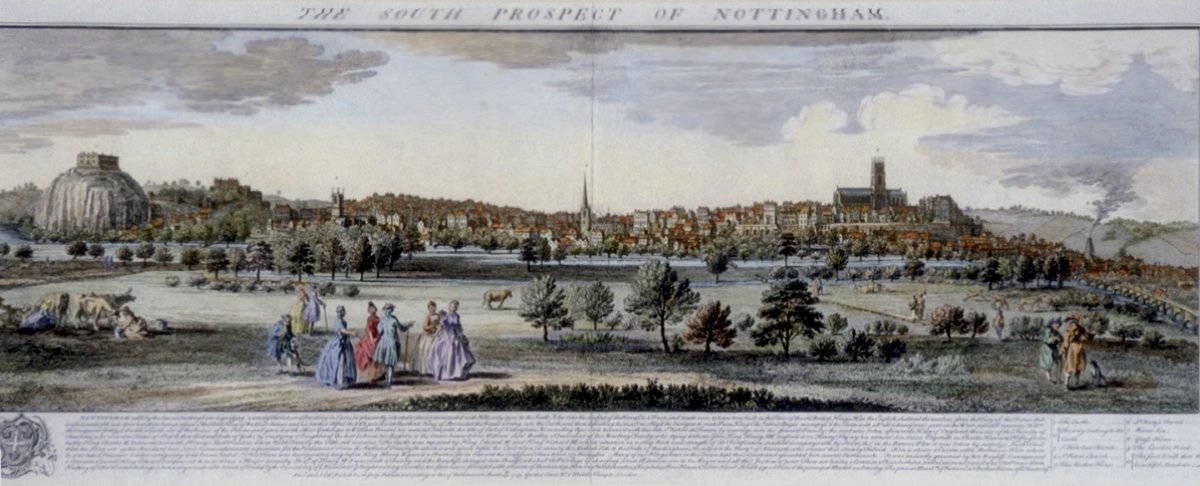 Image of The South Prospect of Nottingham