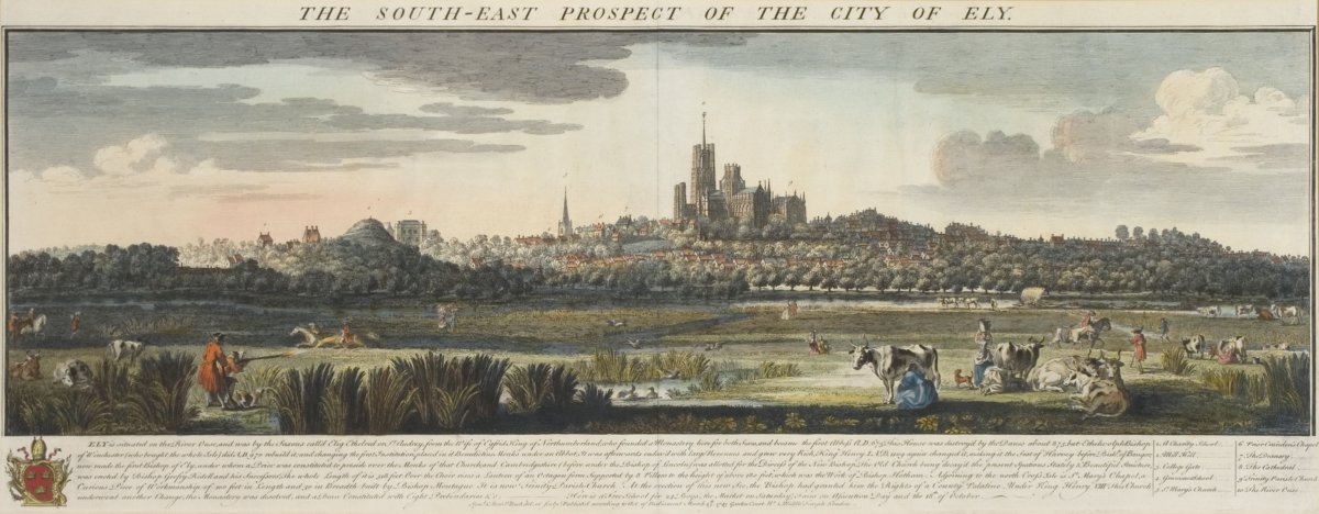 Image of The South-East Prospect of the City of Ely