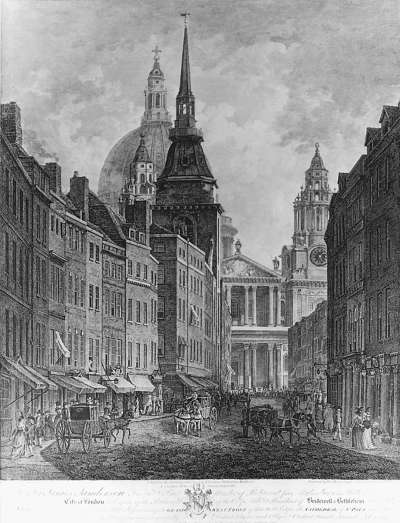 Image of Ludgate Hill and St. Paul’s