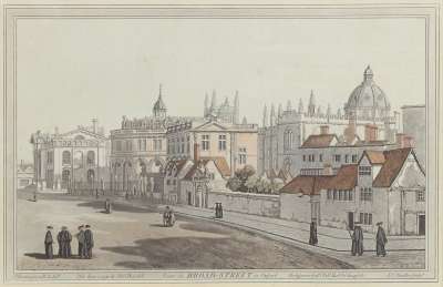 Image of View in Broad Street in Oxford