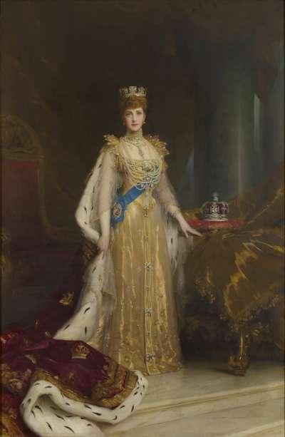 Image of Alexandra of Denmark (1844-1925) Queen Consort of King Edward VII