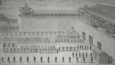 Image of Scene from the Chinese Imperial Court