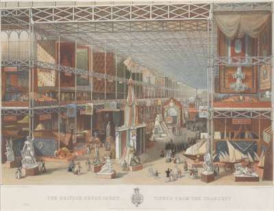 Image of Great Exhibition, 1851. The British Department, Viewed from the Transept.