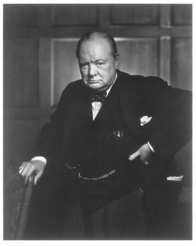 Image of Sir Winston Leonard Spencer Churchill (1874-1965) Prime Minister