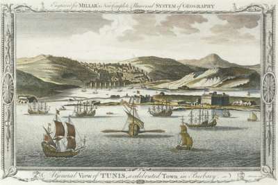 Image of A General View of Tunis, a Celebrated Town in Barbary