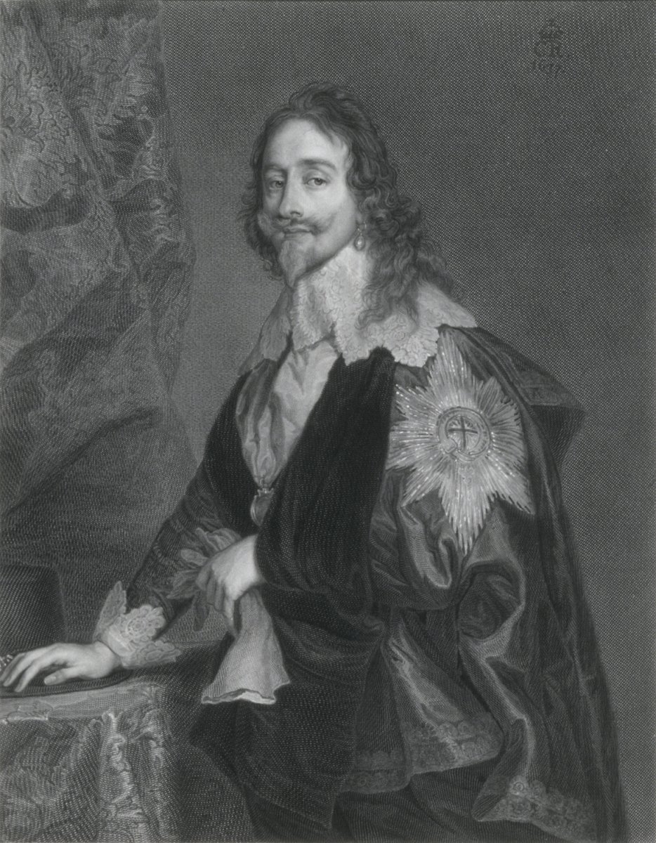 Image of King Charles I (1600-1649) reigned 1625-1649