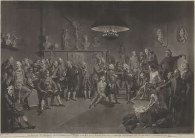 Image of The Royal Academy of Arts, Instituted by the King, in the Year 1768