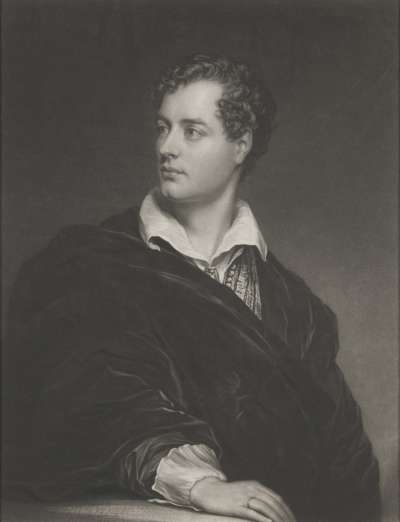 Image of George Gordon Noel Byron, 6th Baron Byron (1788-1824) poet