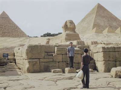 Image of The Pyramids and the Sphinx, Window of the World, Shenzhen, China 2003