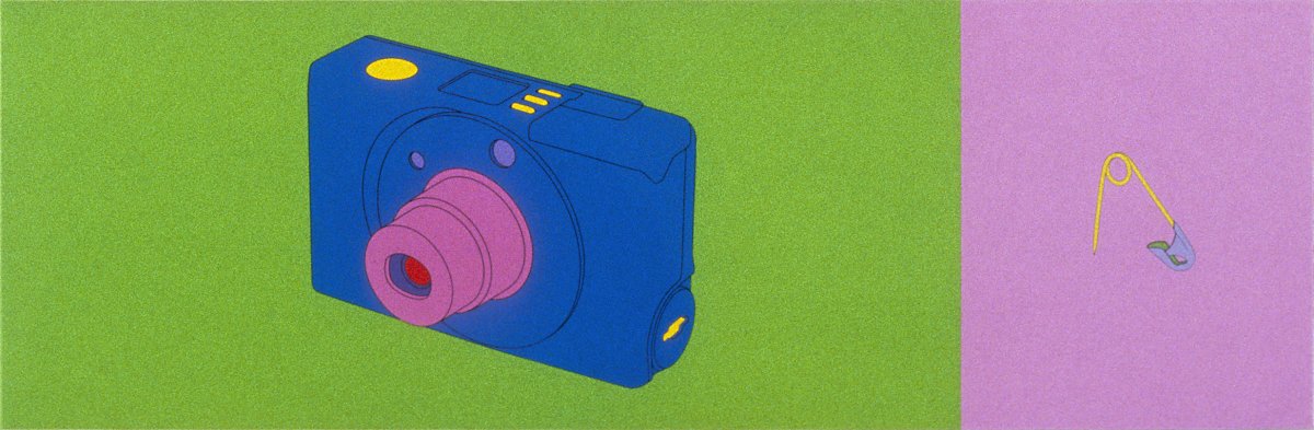 Image of untitled [camera and safety-pin]