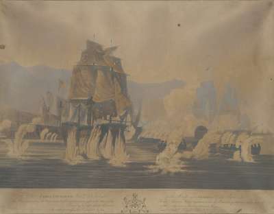 Image of The Ships Returning from the Attack of the French Squadron