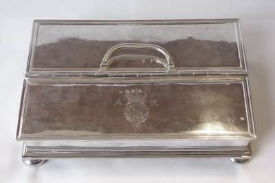 Image of Queen Anne Treasury Inkstand