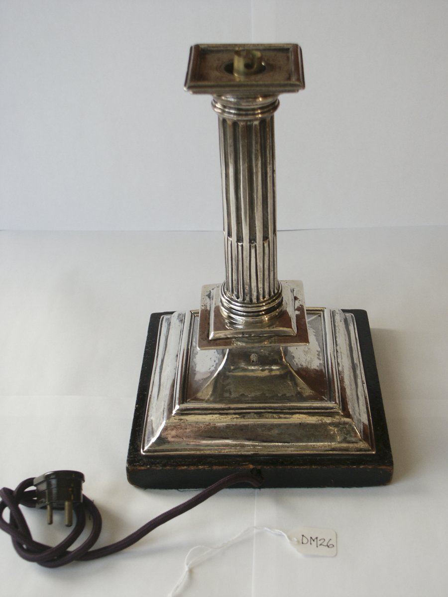 Image of Silver James II Candlestick