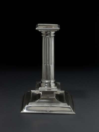 Image of Silver James II Candlestick