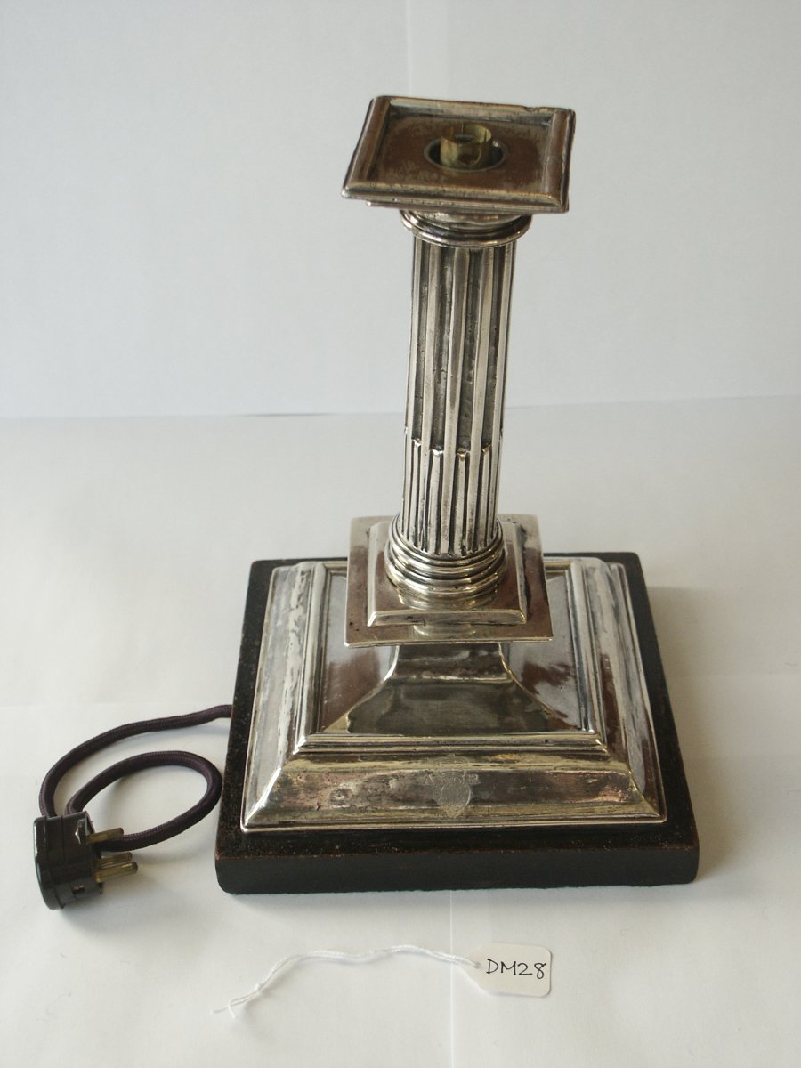 Image of Silver James II Candlestick