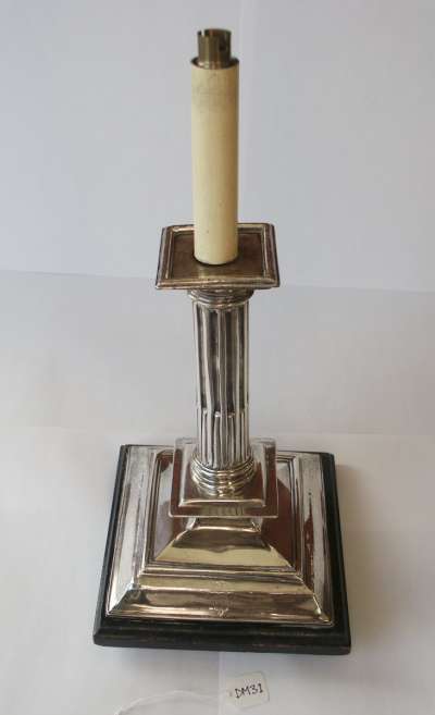 Image of Silver James II Candlestick