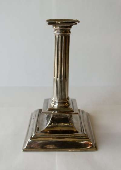 Image of Silver Queen Anne Candlestick