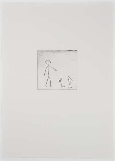 Image of Untitled (Matchstick figures)