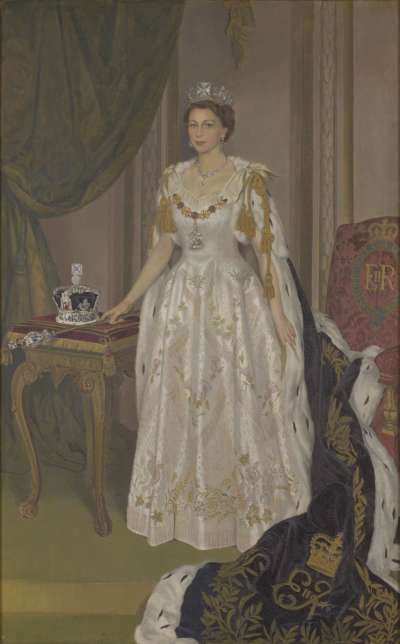 Image of HM Queen Elizabeth II (1926-2022, Reigned 1952-2022)