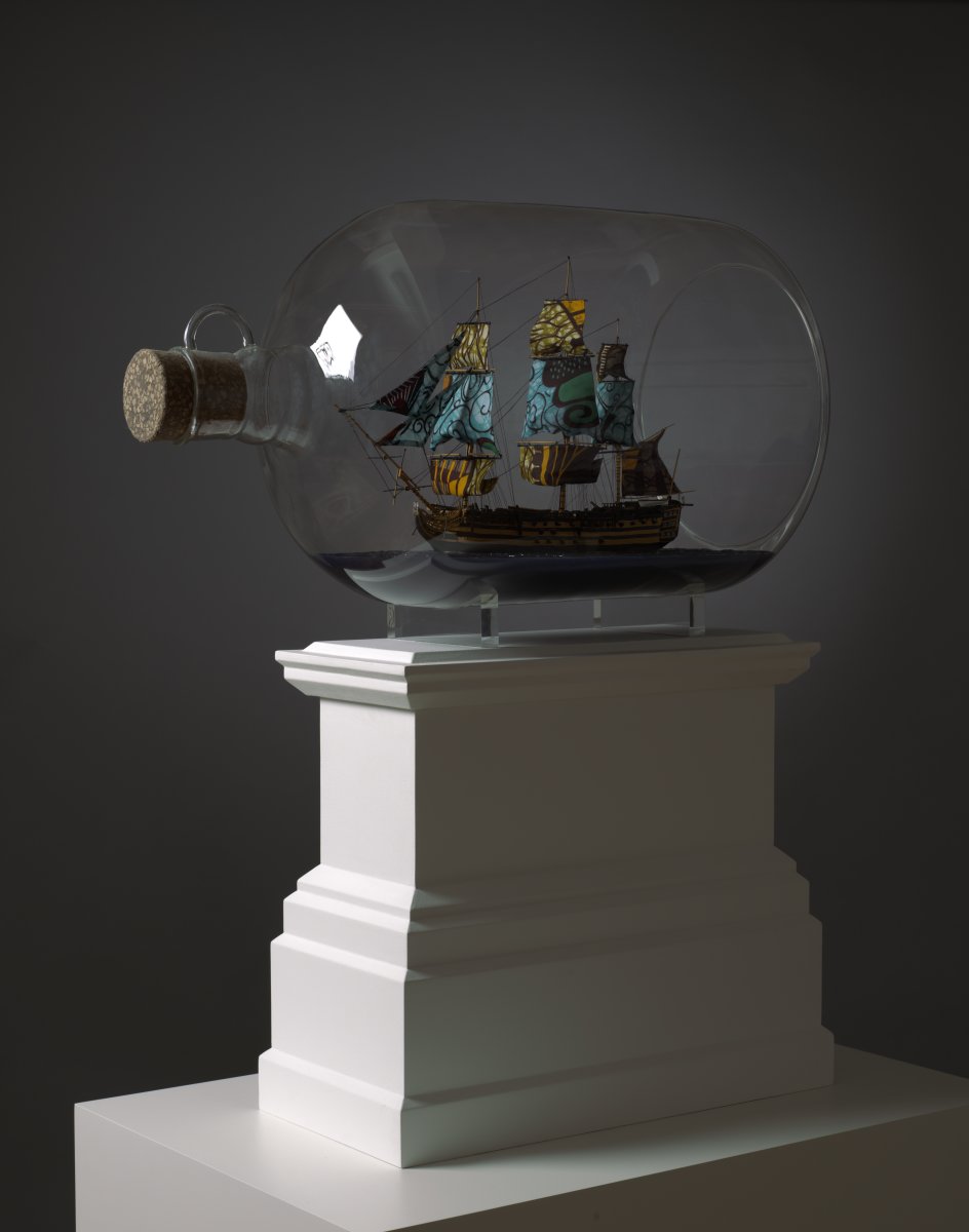 Image of Nelson’s Ship in a Bottle