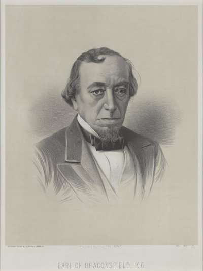 Image of Benjamin Disraeli, Earl of Beaconsfield (1804-1881) Prime Minister