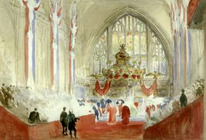 reception of Napoleon III at the Guildhall