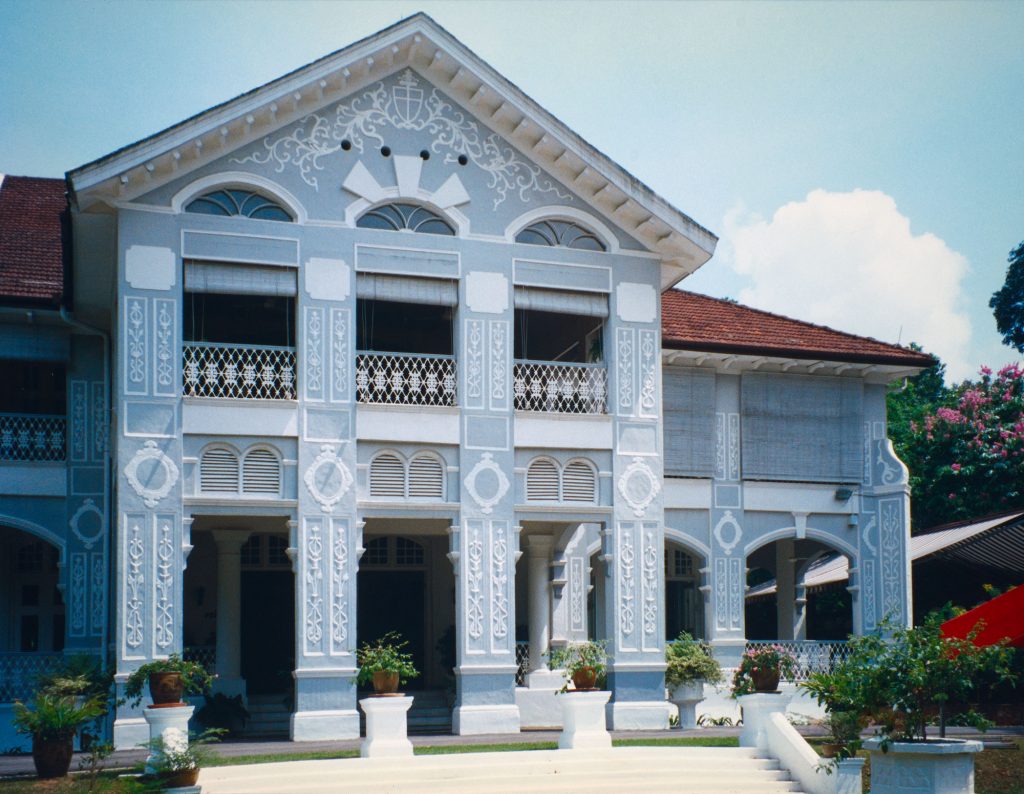 Exterior of the residence of the British High Commissioner to Singapore