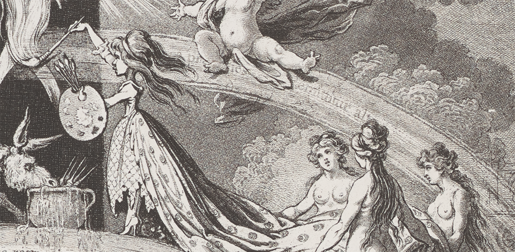 A close-up of a black and white print depicting the hoax of a masters' secret